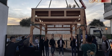 La parihuela del palio de la Paz ya toca suelo de La Casería