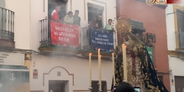 Los Titulares de la Esperanza de Triana fueron trasladados a Santa Ana por las obras en la Capilla de los Marineros
