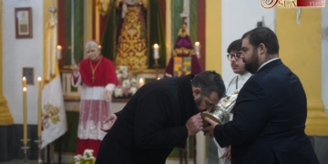 Los hermanos del Huerto celebraron la festividad del Beato Marcelo Spínola con una Solemne Función