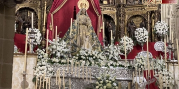 Los asidonenses celebran la Novena a su Patrona, la Virgen de la Paz