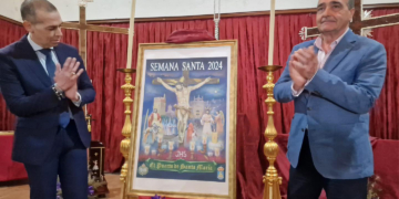 Una obra de José Manuel Perea anuncia la Semana Santa en El Puerto de Santa María