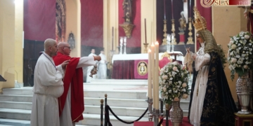 Una Solemne Función conmemoró la jornada en la que se cumplieron 125 años de la bendición de la Virgen de las Lágrimas