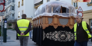 La JCC se prepara para un nuevo Martes Santo con el paso de la Caridad