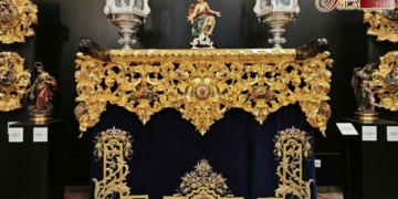 El Círculo Mercantil de Sevilla acoge la exposición del Nazareno de Santiponce