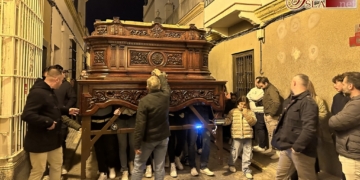 Las cuadrillas de Columna y Lágrimas ya preparan un nuevo Domingo de Ramos