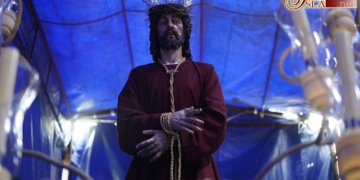 Hoy saldrá en procesión el Cristo de la Sentencia desde la Almadraba
