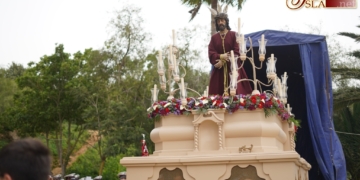 El Cristo de la Sentencia abre el Viernes de Dolores y su particular historia en la Almadraba