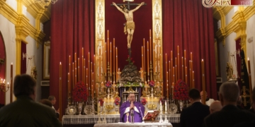 El Cristo de la Vera-Cruz centra los cultos cuaresmales de los cofrades cruceros