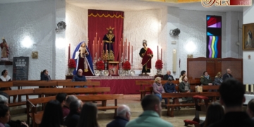 En San José Artesano se celebran desde ayer los cultos cuaresmales en honor del Prendimiento