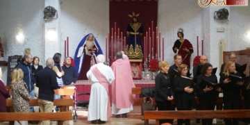 La Hermandad del Prendimiento finalizó el domingo sus cultos con la celebración de una Función Solmene