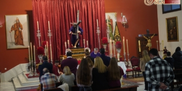 Ayer comenzaron los cultos en honor al Señor de las Tres Caídas