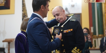 Se refuerzan los lazos entre Misericordia y la Armada española con motivo de la Función Principal