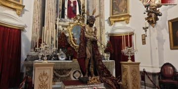 Jesús del Ecce-Homo de Cádiz en Besamanos