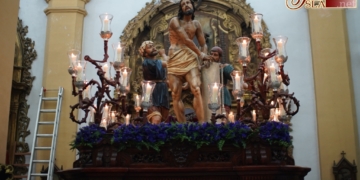 La Banda de Cornetas y Tambores de Los Ángeles no seguirá en Columna para irse tras la Flagelación de La Línea de la Concepción