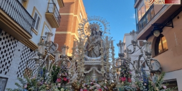 Una procesión extroardinaria cerró el Año Jubilar de la Virgen de la Palma en Algeciras