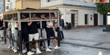 Trasladado a La Salle el paso para la procesión de San Juan Bautista