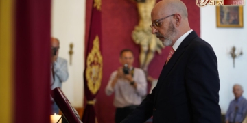 Antonio Martínez asume el cargo de Hermano Mayor de Desamparados hasta el final del presente mandato