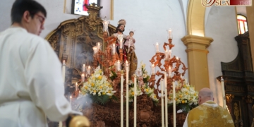Una eucaristía preparó a los hermanos de San José para la salida de esta tarde