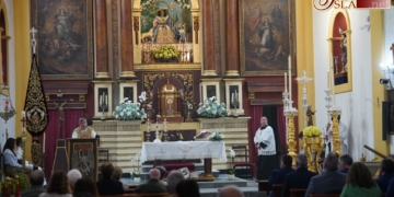 Los pastoreños finalizaron los cultos de mayo con una eucaristía en honor al Beato Diego José de Cádiz