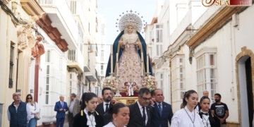 Con la Virgen de la Soledad se cerró el ciclo de los rosarios de la aurora
