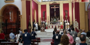 Desde ayer los cofrades de Medinaceli celebran el Triduo eucarístico
