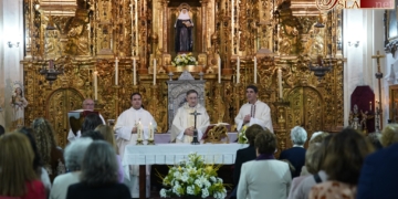 Una eucaristía conmemoró el 75 aniversario de la canonización de Santa Juana de Lestonnac