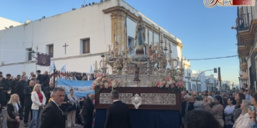 La Virgen de Lourdes retomó su procesión por las calles de Puerto Real con motivo de la 113 peregrinación