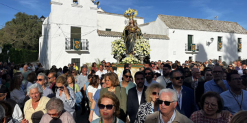 Los vejeriegos celebran el 139 aniversario del patronazgo de la Virgen de la Oliva Coronada