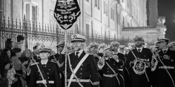 La Banda de Cornetas y Tambores Santísima Trinidad de Palencia acompañará al misterio de Columna