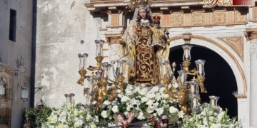 Chipiona celebra la festividad del Carmen por tierra y por mar