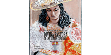Una pintura de Jaime Romera ilustra la papeleta de sitio de la Divina Pastora