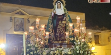 La patrona de la hostelería recorrió ayer las calles de Jerez