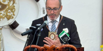 El isleño Juan Carlos Camacho pregonó a la Virgen del Carmen en Conil
