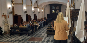 San Fernando acogió la tradicional Vigilia de las Espigas con motivo del 125 aniversario de la Adoración Nocturna local
