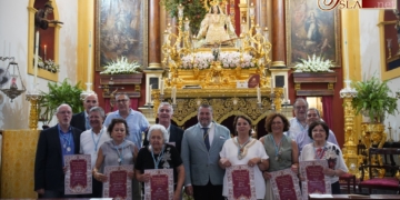 El reconocimiento a los primeros hermanos pastoreños en sus 50 años pone fin al Triduo a la Copatrona