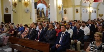 Los hermanos de la Caridad celebraron con una Función la Asunción de la Santísima Virgen