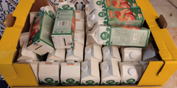 Expiración colabora con el reparto mensual de Cáritas añadiendo productos de temporada