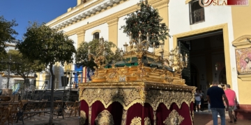 La mudá del paso de la Pastora acorta la espera de un nuevo 15 de agosto