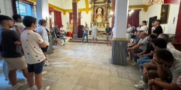 Con la igualá de la cuadrilla comienza la cuenta atrás para un nuevo 24-s junto a la Virgen de las Mercedes