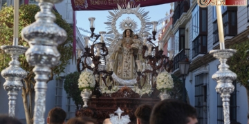 La Virgen de las Mercedes cerró con su procesión el periodo de procesiones letíficas en La Isla