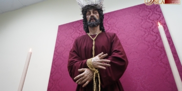 La capilla del Cristo de la Sentencia se traslada dentro de la misma calle Escritora María Zambrano