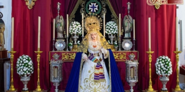 La gaditana Virgen de la Salud en Besamanos con motivo de sus cultos de septiembre