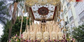 La Copatrona gaditana procesionó en el domingo previo a su festividad