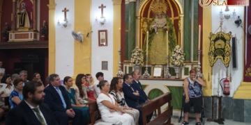 Los hermanos del Huerto conmemoraron 18 años de la Coronación de Gracia y Esperanza