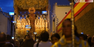 La Titular mariana de la Redención escribió una página de su particular historia con el traslado bajo palio a Capuchinos
