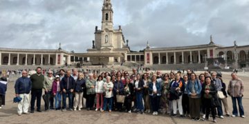 Los hermanos de Columna finalizaron el 125 aniversario de Lágrimas con una peregrinación a Fátima
