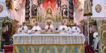 Cádiz volvió a pedir la protección de su Virgen del Rosario