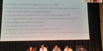 Los jóvenes conocieron más detalles del encuentro en el Rocío