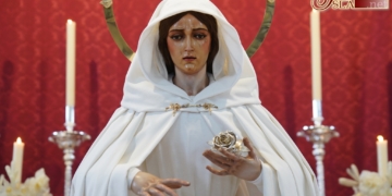 La Virgen del Amor se repondrá al culto el 16 de noviembre tras ser restaurada por Dubé Herdugo