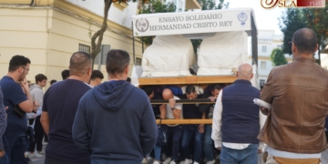 La cuadrilla de Cristo Rey realizará su V ensayo solidario el jueves 5 de diciembre